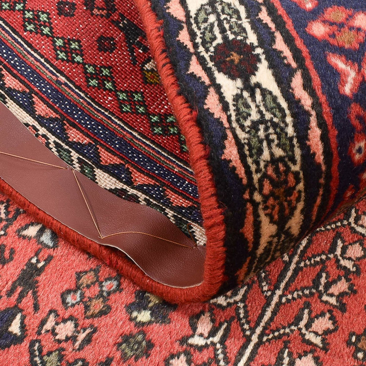 Perski dywan - Nomadyczny - 145 x 98 cm - czerwony