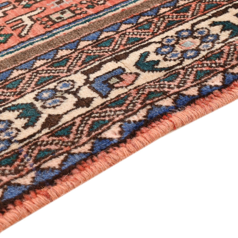 Perski dywan - Nomadyczny - 150 x 102 cm - jasna czerwień