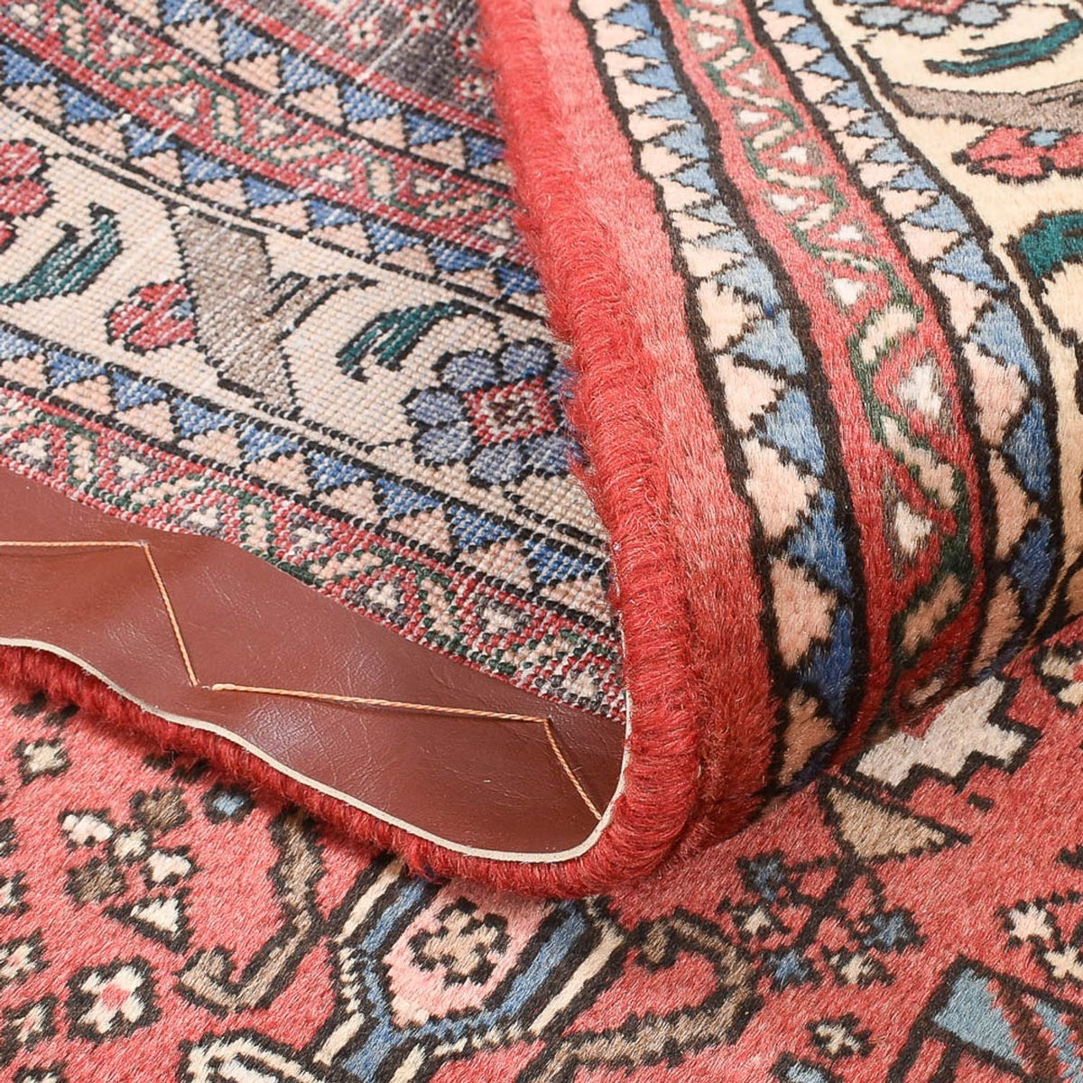 Perski dywan - Nomadyczny - 148 x 100 cm - czerwony