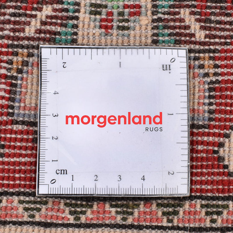 Perski dywan - Nomadyczny - 160 x 110 cm - czerwony