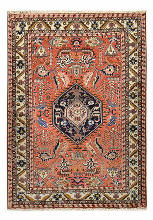 Perski dywan - Nomadyczny - 200 x 142 cm - czerwony