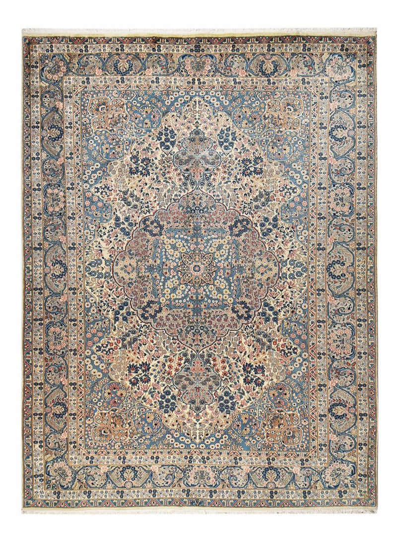 Dywan perski - Tabriz - Królewski - 342 x 242 cm - piaskowy