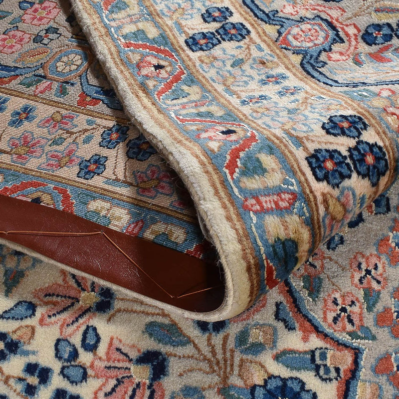 Dywan perski - Tabriz - Królewski - 342 x 242 cm - piaskowy