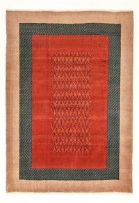 Dywan Gabbeh - Loribaft Perski - 300 x 213 cm - wielokolorowy