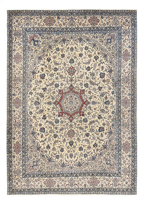 Dywan perski - Isfahan - Premium - 430 x 303 cm - kremowy