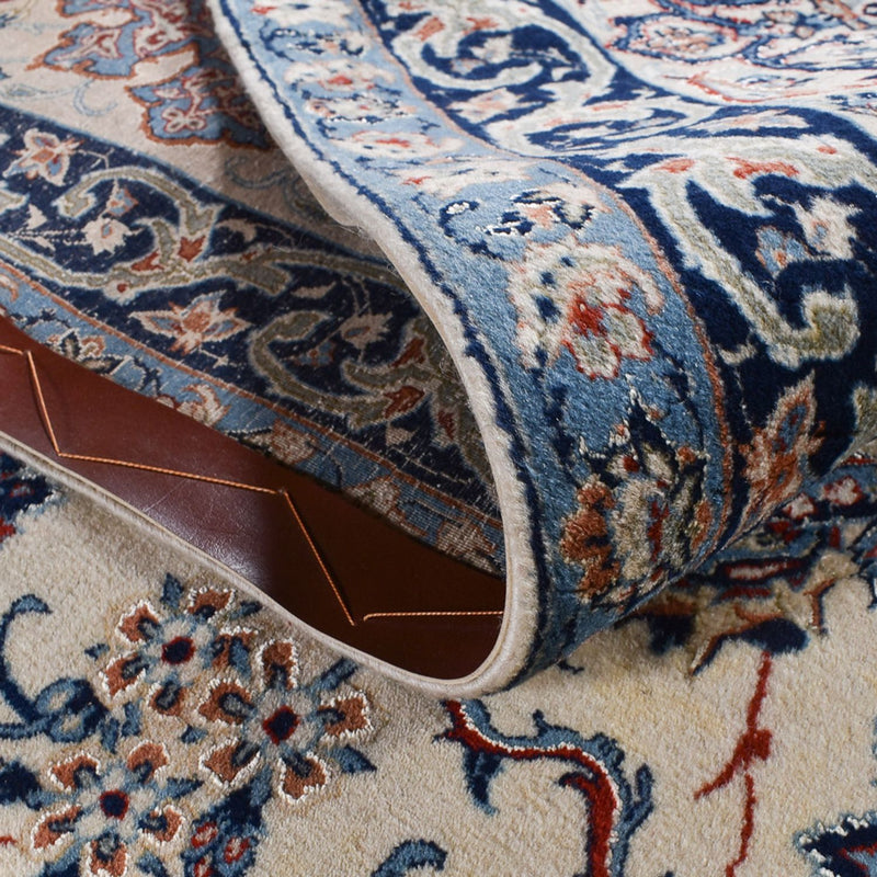 Dywan perski - Isfahan - Premium - 430 x 303 cm - kremowy