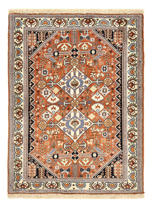 Dywan Gabbeh - Kashkuli perski - 150 x 109 cm - wielokolorowy