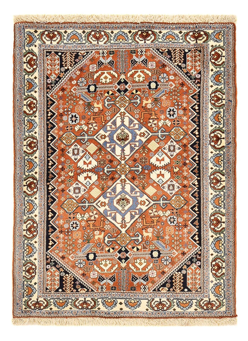 Dywan Gabbeh - Kashkuli perski - 150 x 109 cm - wielokolorowy