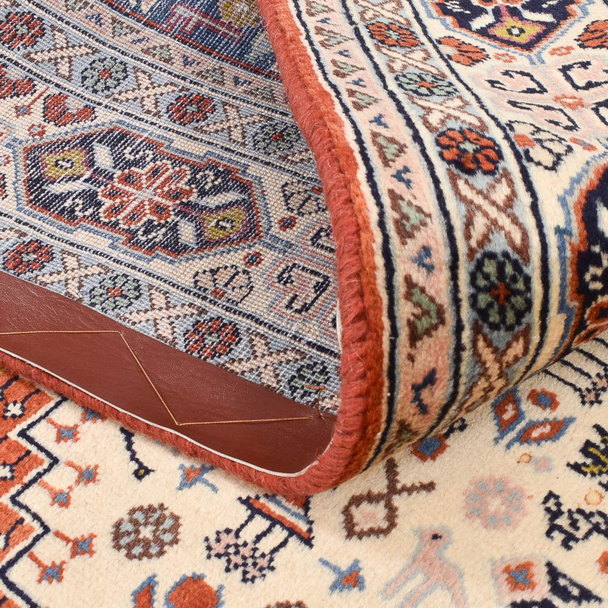 Dywan Gabbeh - Kashkuli perski - 205 x 147 cm - wielokolorowy