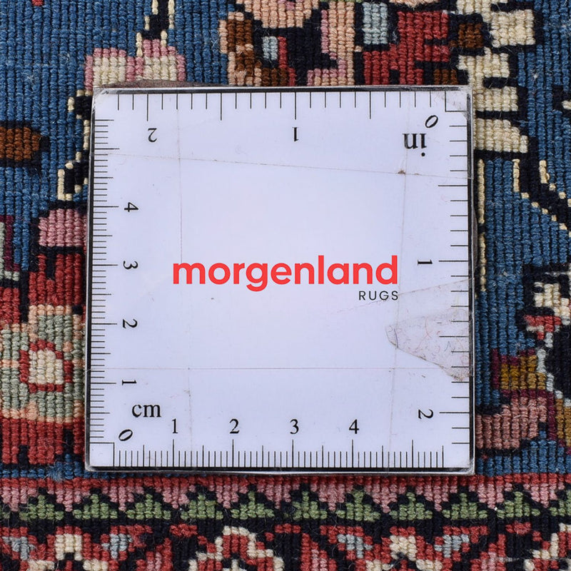 Dywan perski - Bijar - 395 x 302 cm - ciemna czerwień