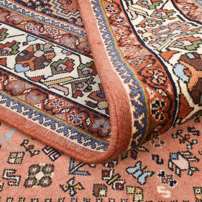 Dywan Gabbeh - Kashkuli perski - 197 x 145 cm - jasna czerwień