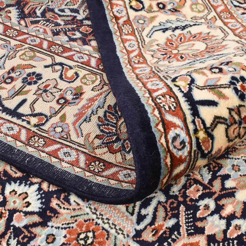 Dywan Gabbeh - Kashkuli perski - 210 x 139 cm - ciemny beż