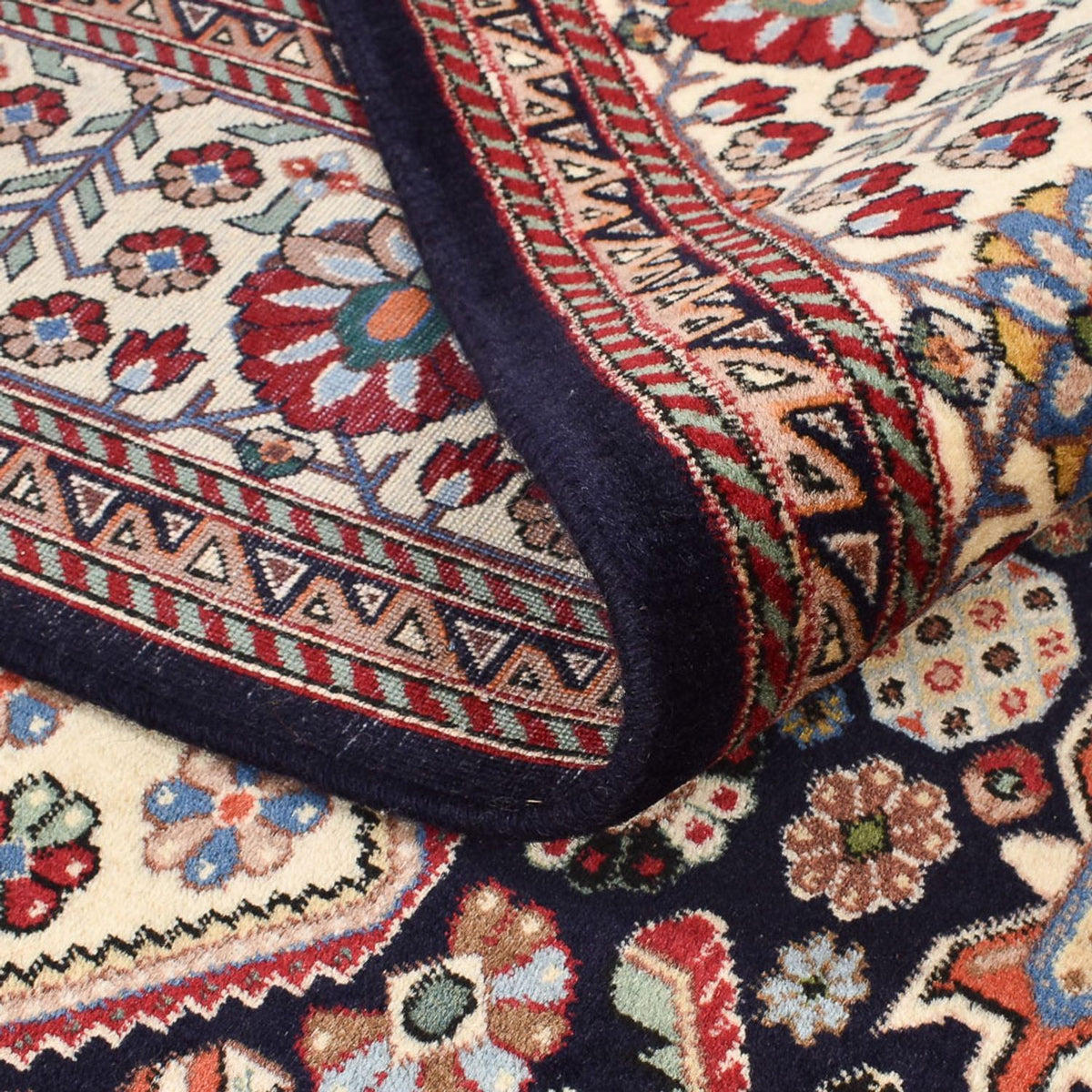 Dywan Gabbeh - Kashkuli perski - 219 x 146 cm - wielokolorowy