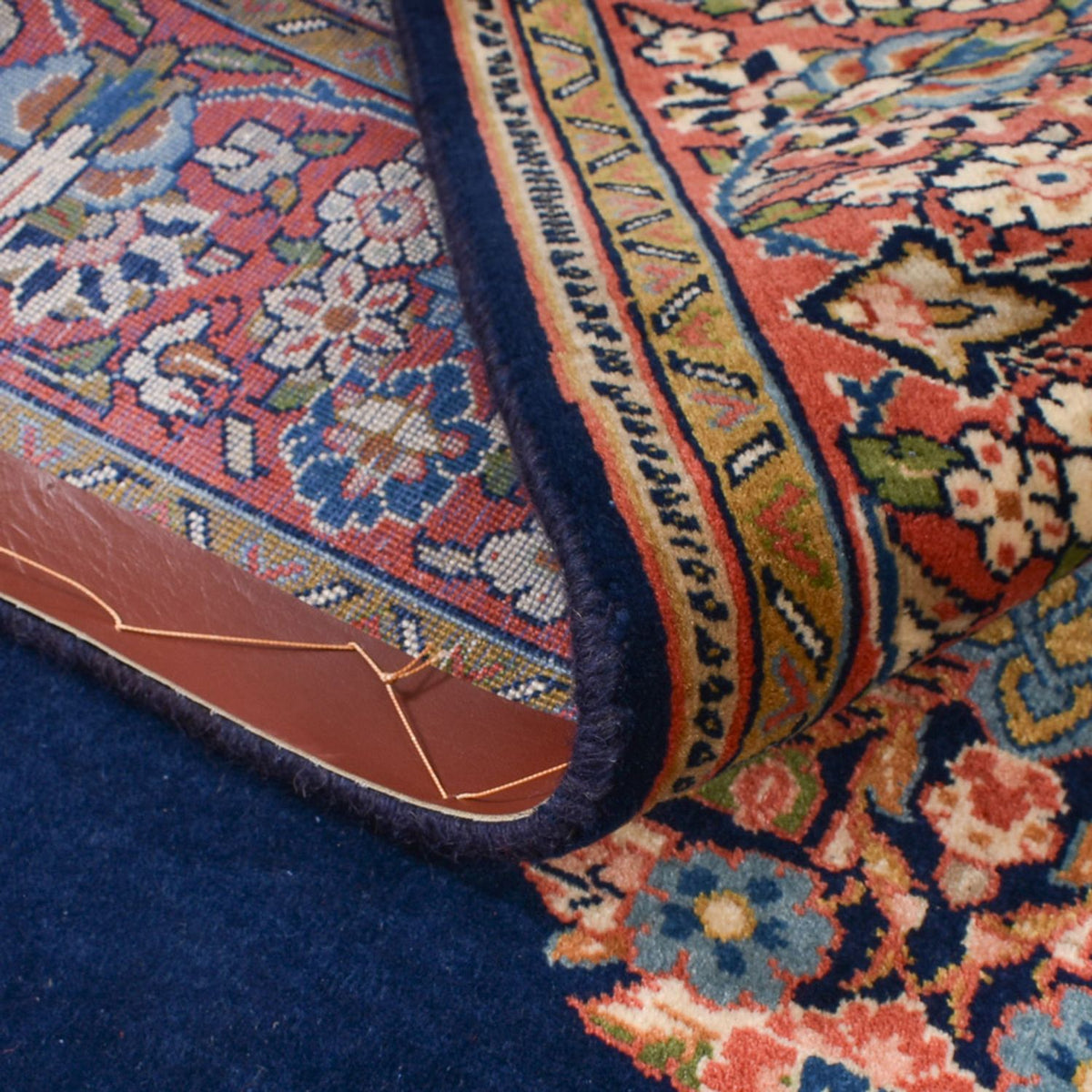 Dywan perski - Klasyczny - 200 x 145 cm - ciemnoniebieski