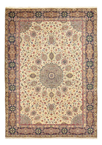 Dywan perski - Tabriz - Królewski - 336 x 235 cm - beżowy