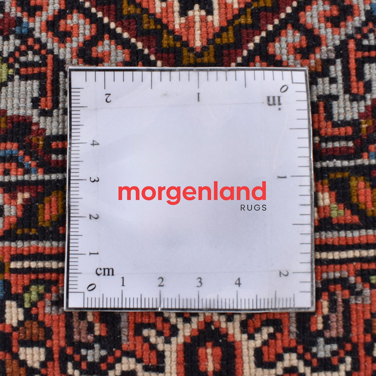 Biegacz Dywan perski - Bijar - 198 x 57 cm - rdza