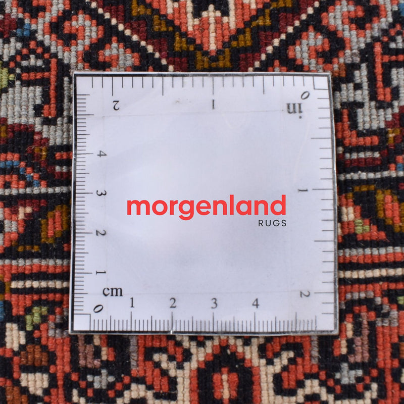 Biegacz Dywan perski - Bijar - 198 x 57 cm - rdza