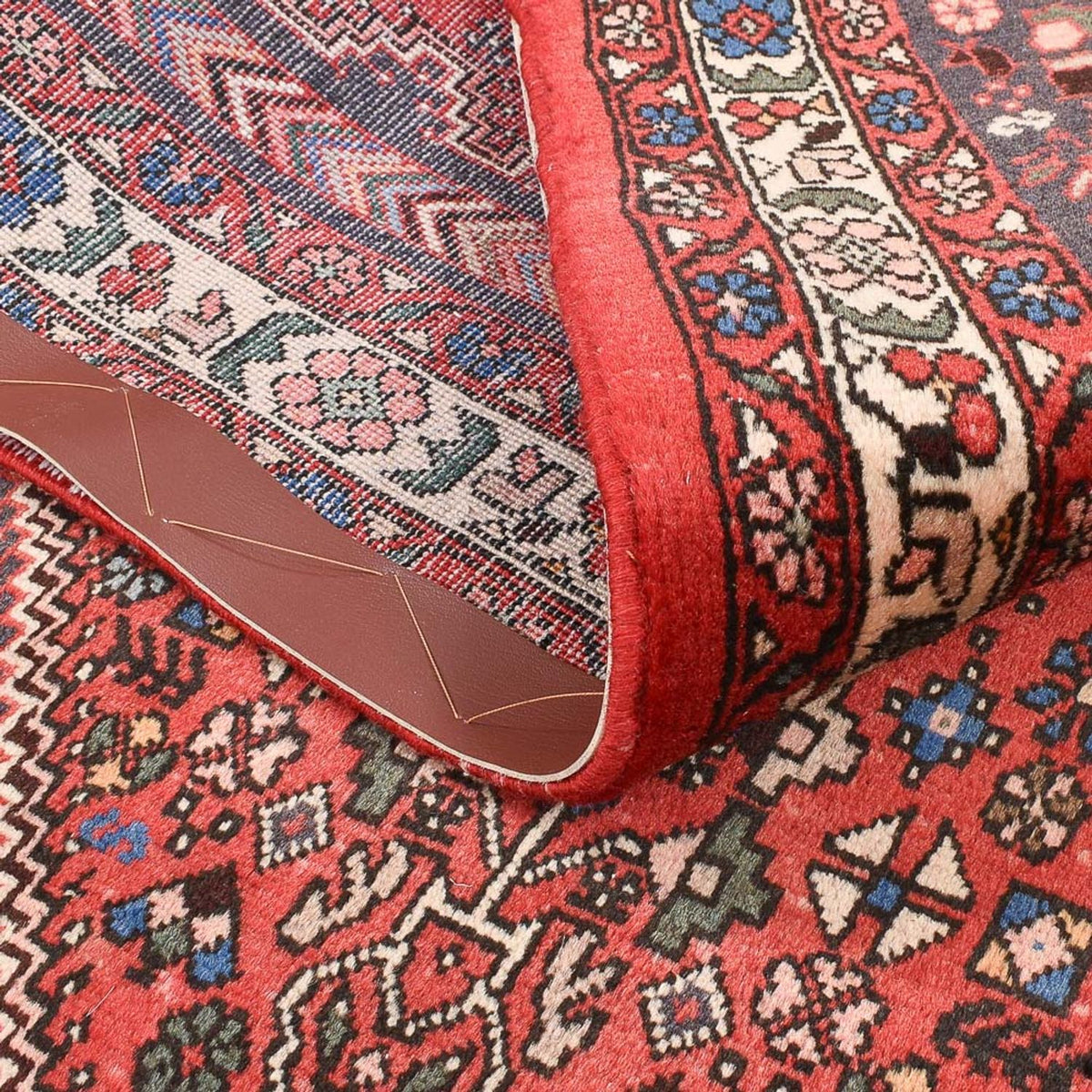 Perski dywan - Nomadyczny - 153 x 107 cm - czerwony