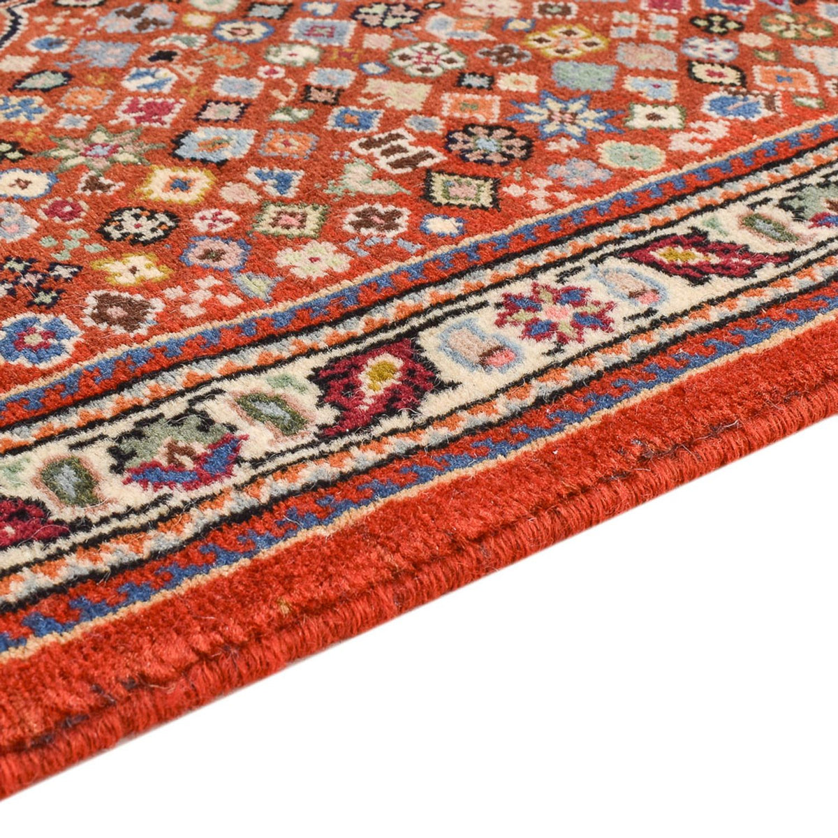 Biegacz Dywan perski - Ghom - 310 x 79 cm - ciemny beż