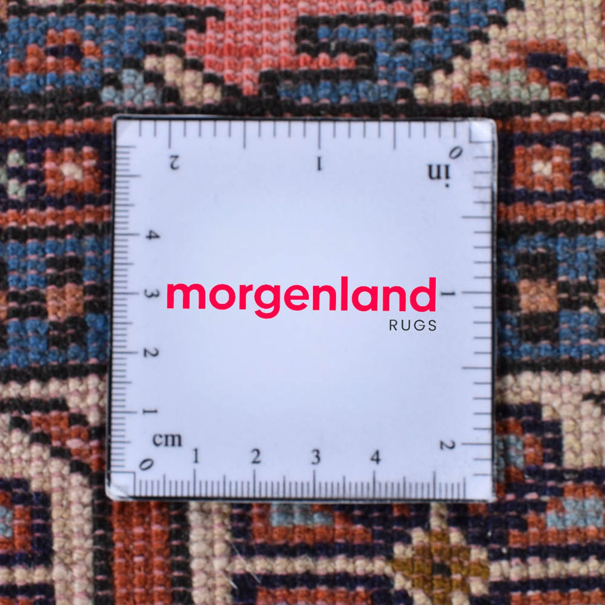 Dywan perski - Keshan - 183 x 130 cm - jasna czerwień