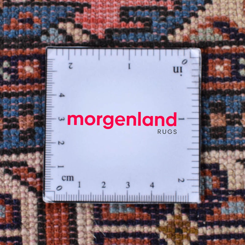 Dywan perski - Keshan - 183 x 130 cm - jasna czerwień