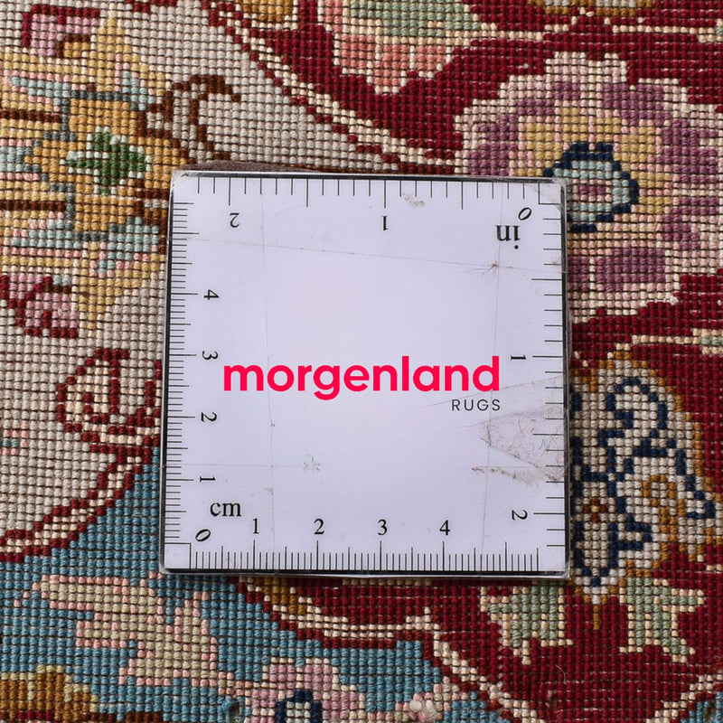 Dywan perski - Tabriz - Królewski - 310 x 204 cm - czerwony