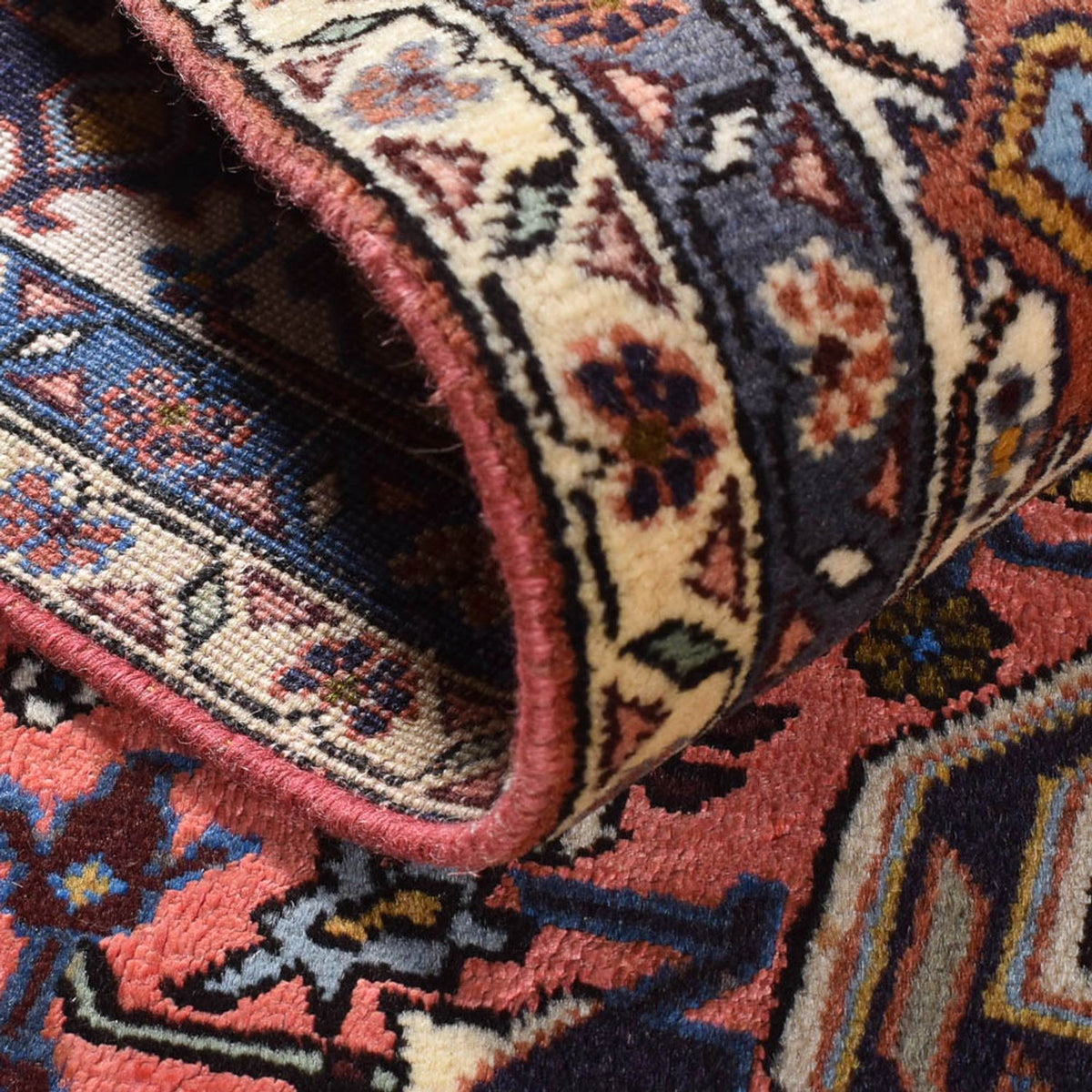 Perski dywan - Nomadyczny - 206 x 138 cm - jasna czerwień