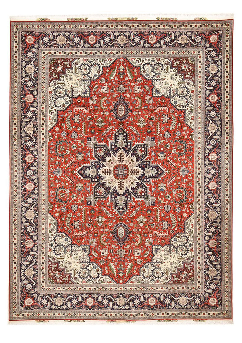 Dywan perski - Tabriz - Królewski - 403 x 302 cm - czerwony