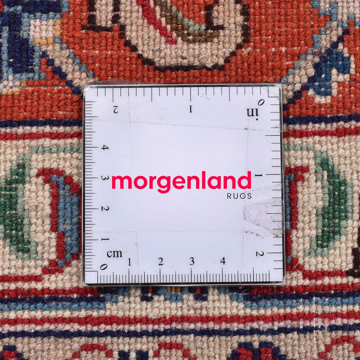 Dywan perski - Klasyczny kwadratowy  - 205 x 200 cm - jasna czerwień