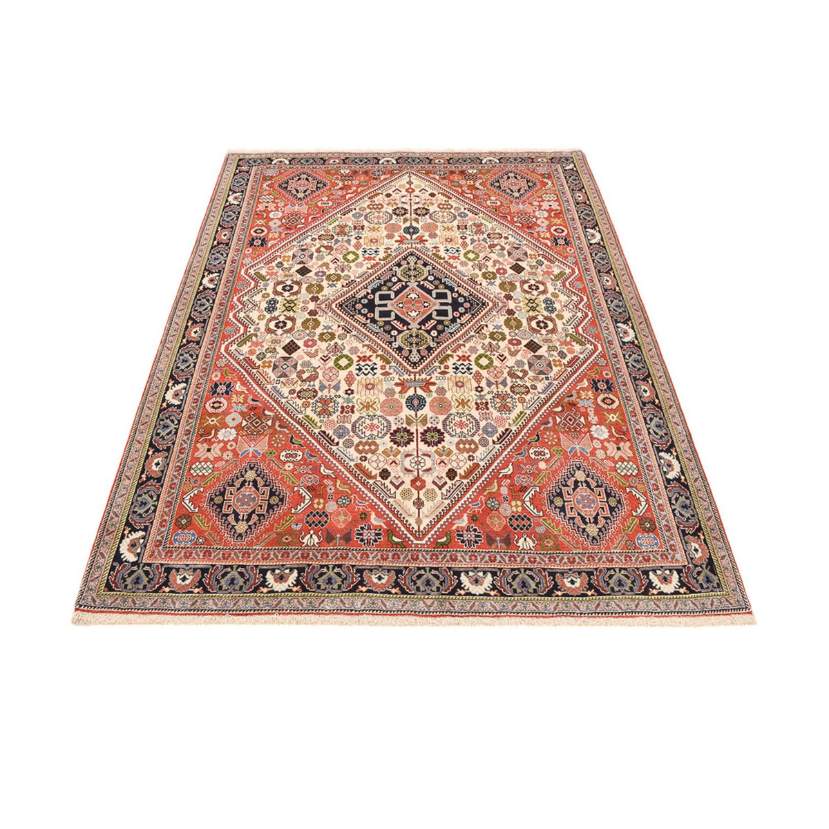 Dywan Gabbeh - Kashkuli perski - 240 x 170 cm - piaskowy