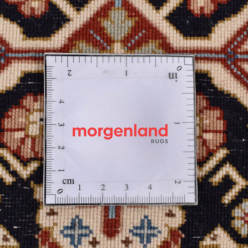 Biegacz Perski dywan - Ghom - Królewski - 197 x 51 cm - ciemny beż