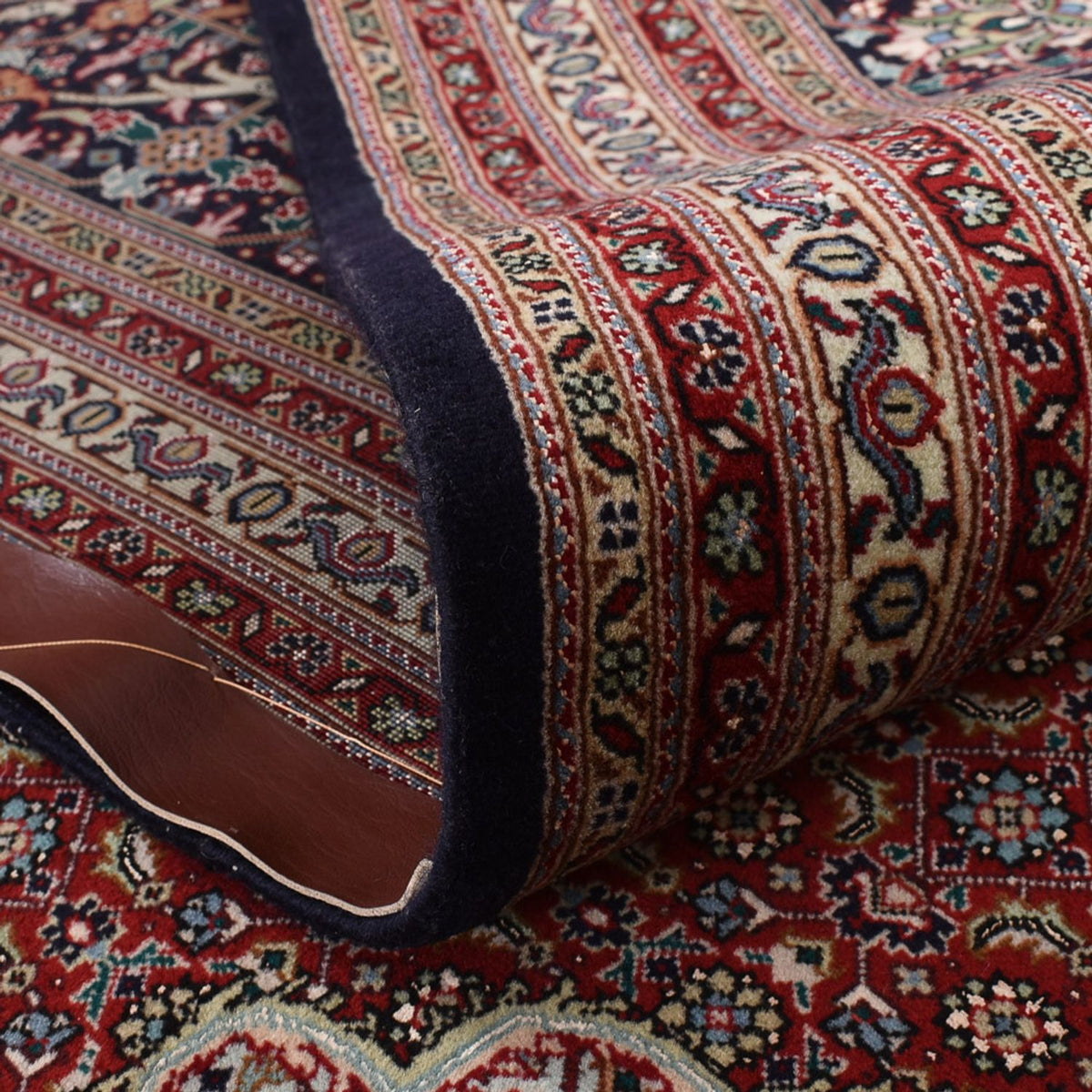 Dywan perski - Tabriz - Królewski - 396 x 303 cm - rdza