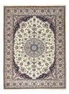Mashhad Dywan 251x350cm - Dywan perski - Prostokątny / Kremowy / 251 x 350 cm Prostokątny