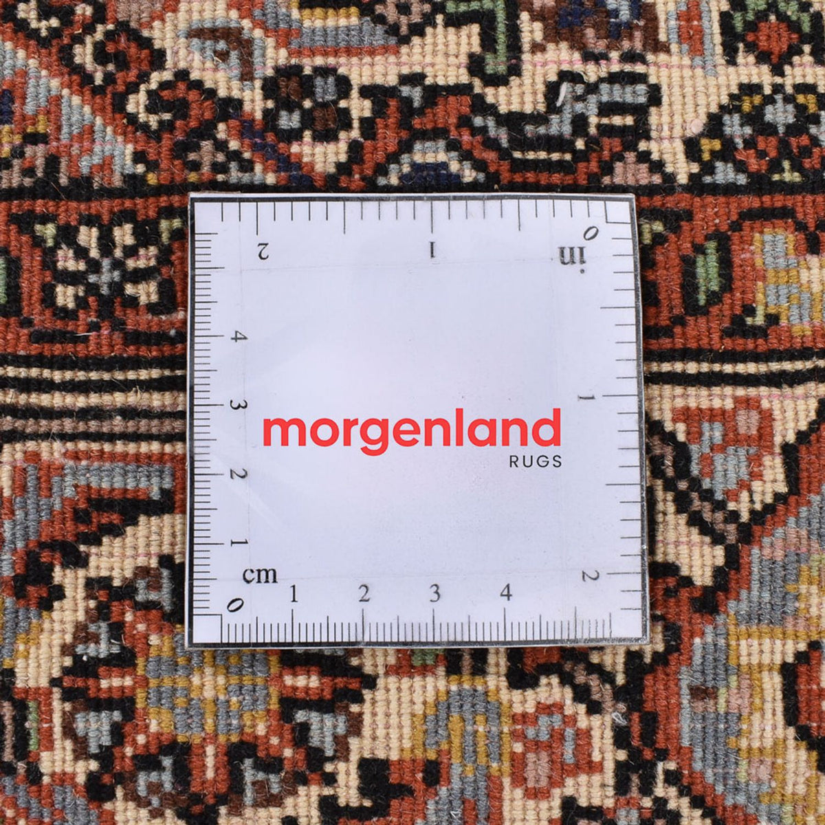 Dywan perski - Bijar - 162 x 110 cm - rdza