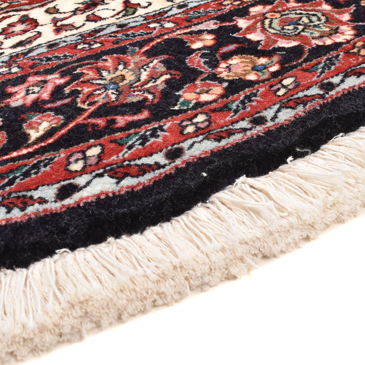 Dywan perski - Bijar okrągły  - 150 x 150 cm - czerwony