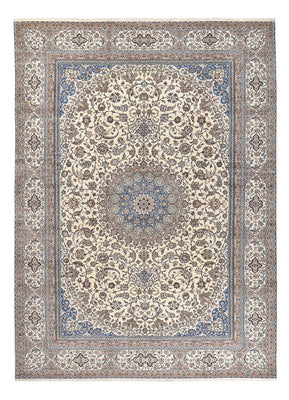 Dywan perski - Nain - Premium - 455 x 315 cm - kremowy