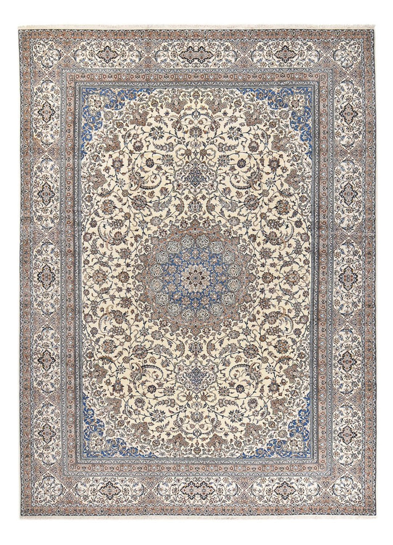 Dywan perski - Nain - Premium - 455 x 315 cm - kremowy
