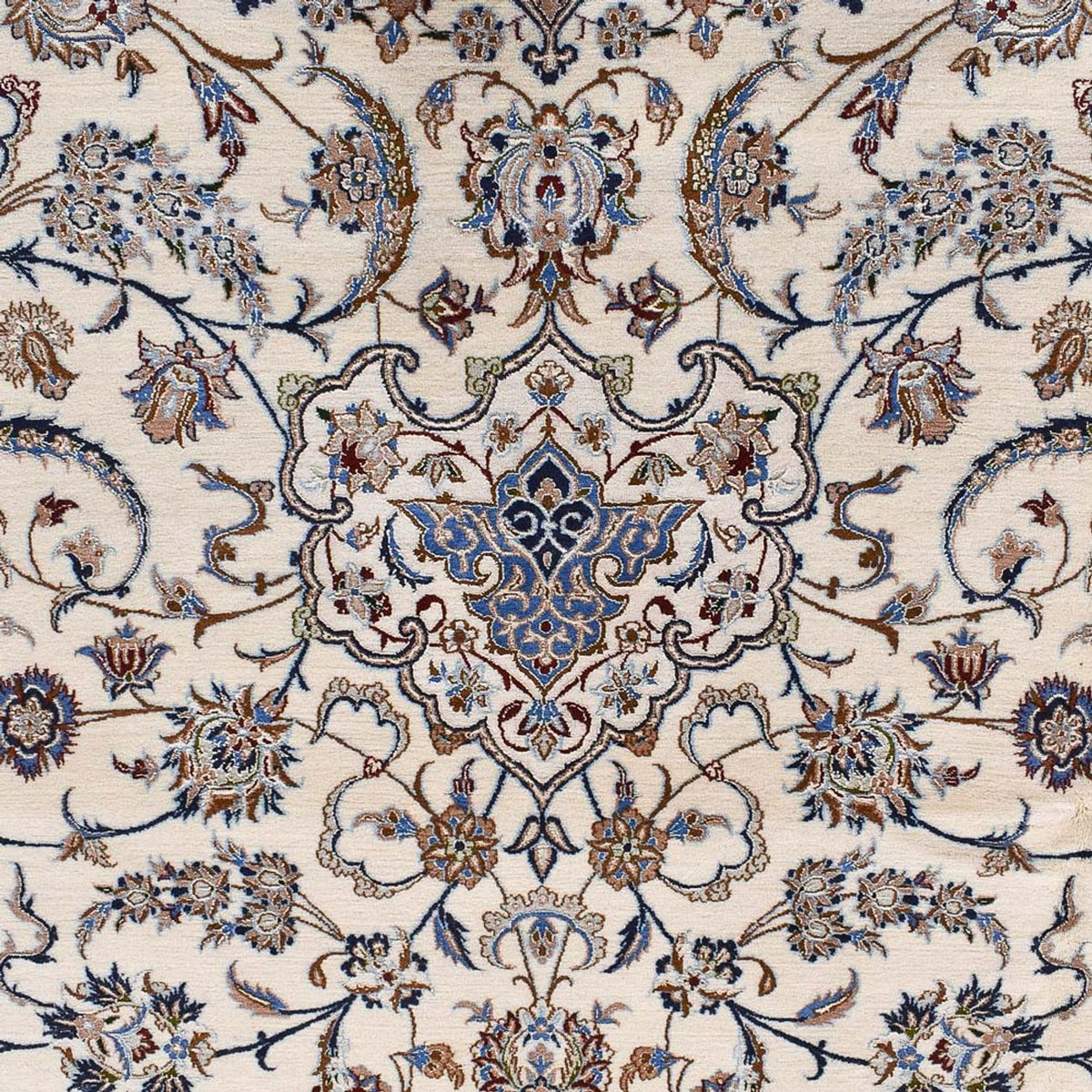 Dywan perski - Nain - Premium - 455 x 315 cm - kremowy