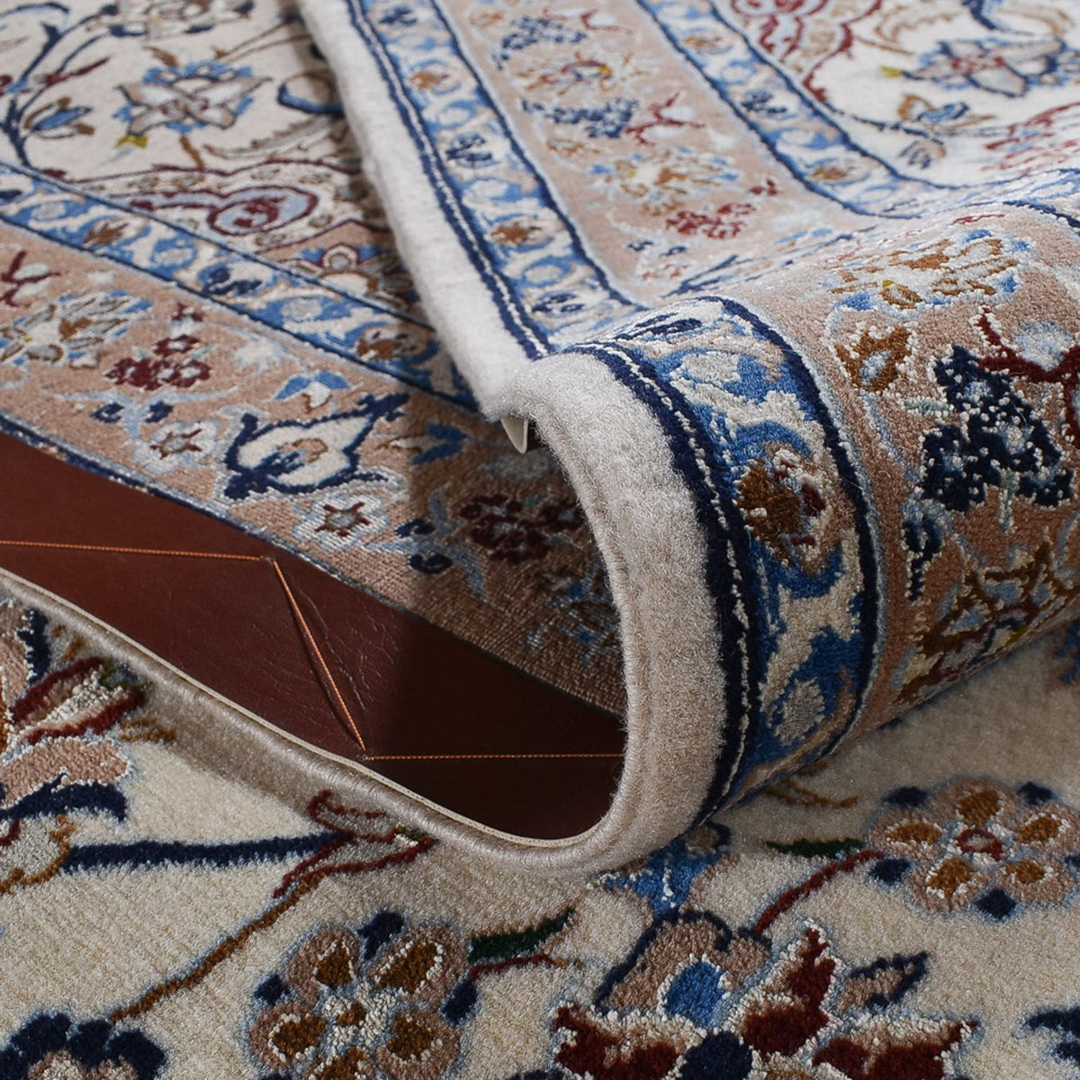 Dywan perski - Nain - Premium - 455 x 315 cm - kremowy