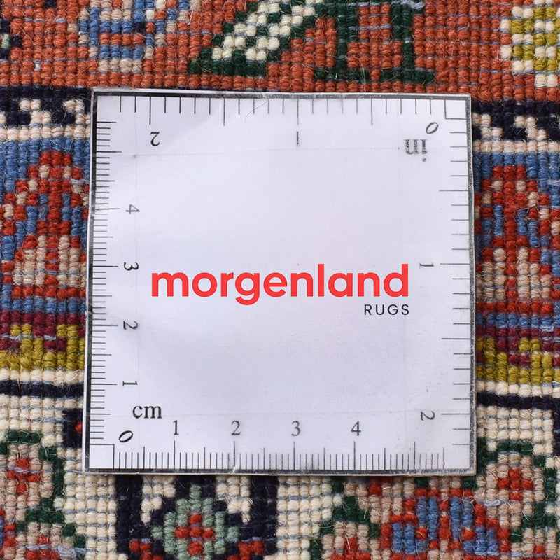 Dywan Gabbeh - Kashkuli perski - 207 x 130 cm - ciemnoniebieski