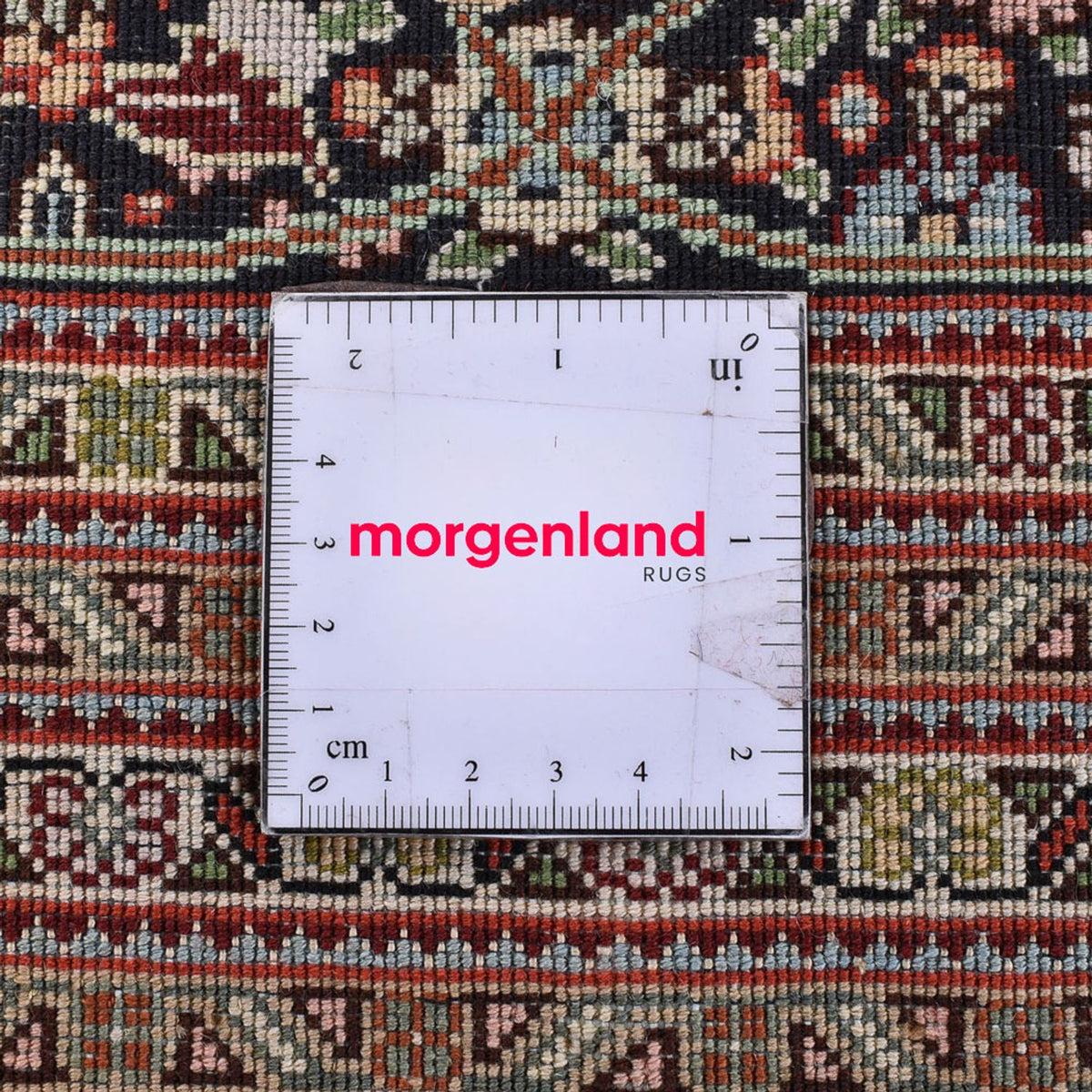 Dywan perski - Tabriz - Królewski - 400 x 300 cm - ciemny camel