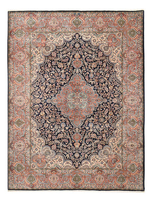 Dywan perski - Klasyczny - 404 x 305 cm - ciemnoniebieski