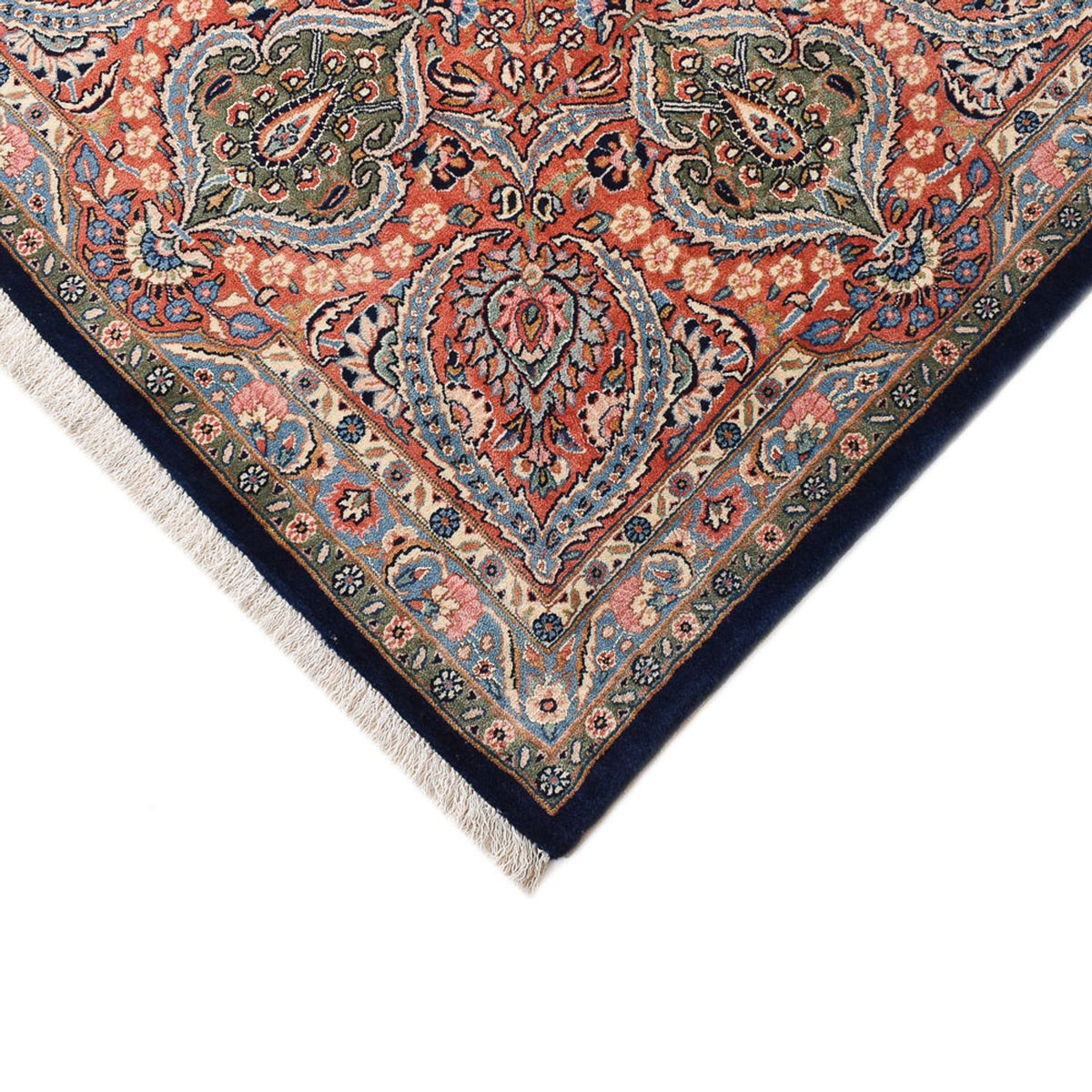 Dywan perski - Klasyczny - 404 x 305 cm - ciemnoniebieski