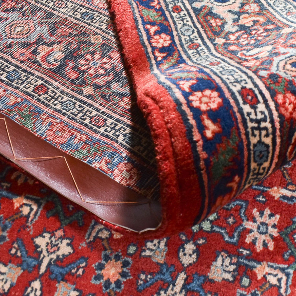 Dywan perski - Bijar - 300 x 221 cm - jasna czerwień