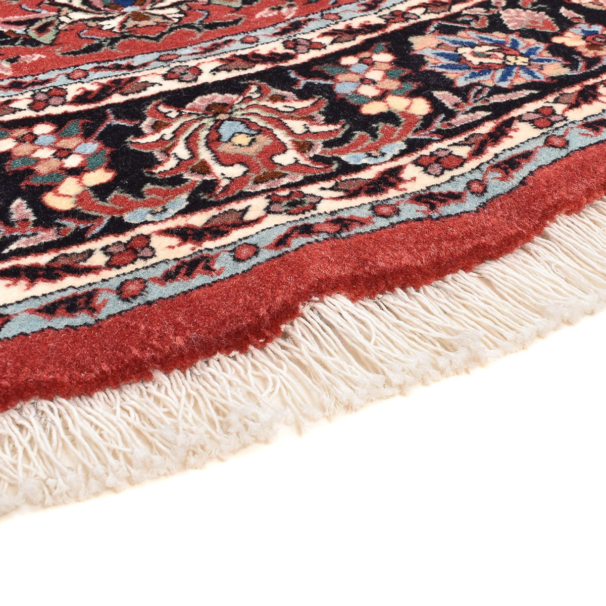 Dywan perski - Bijar okrągły  - 150 x 150 cm - beżowy