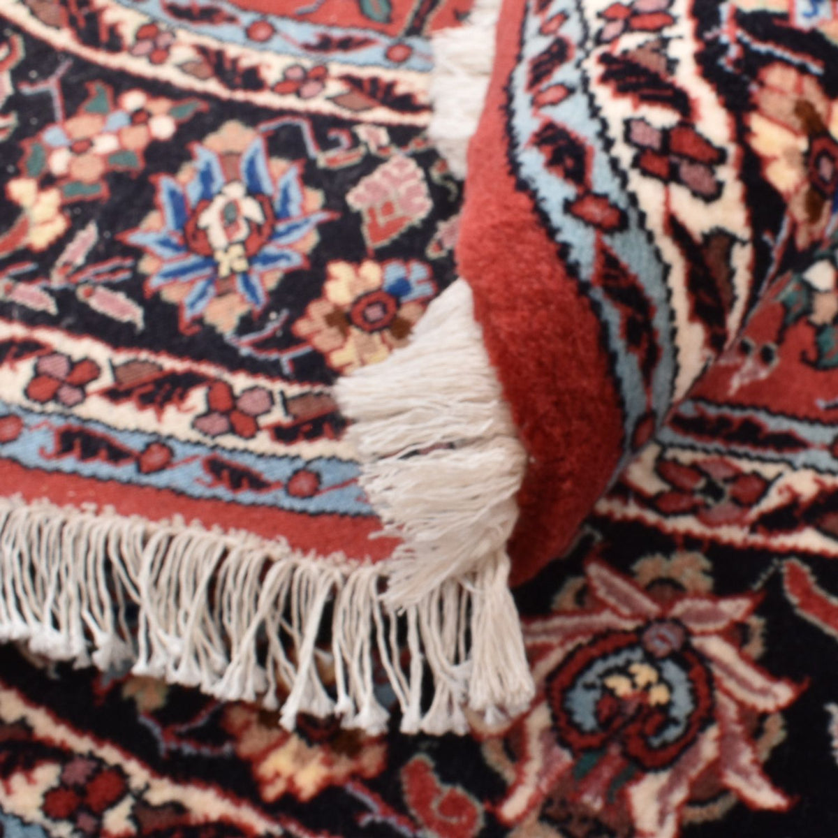 Dywan perski - Bijar okrągły  - 150 x 150 cm - beżowy