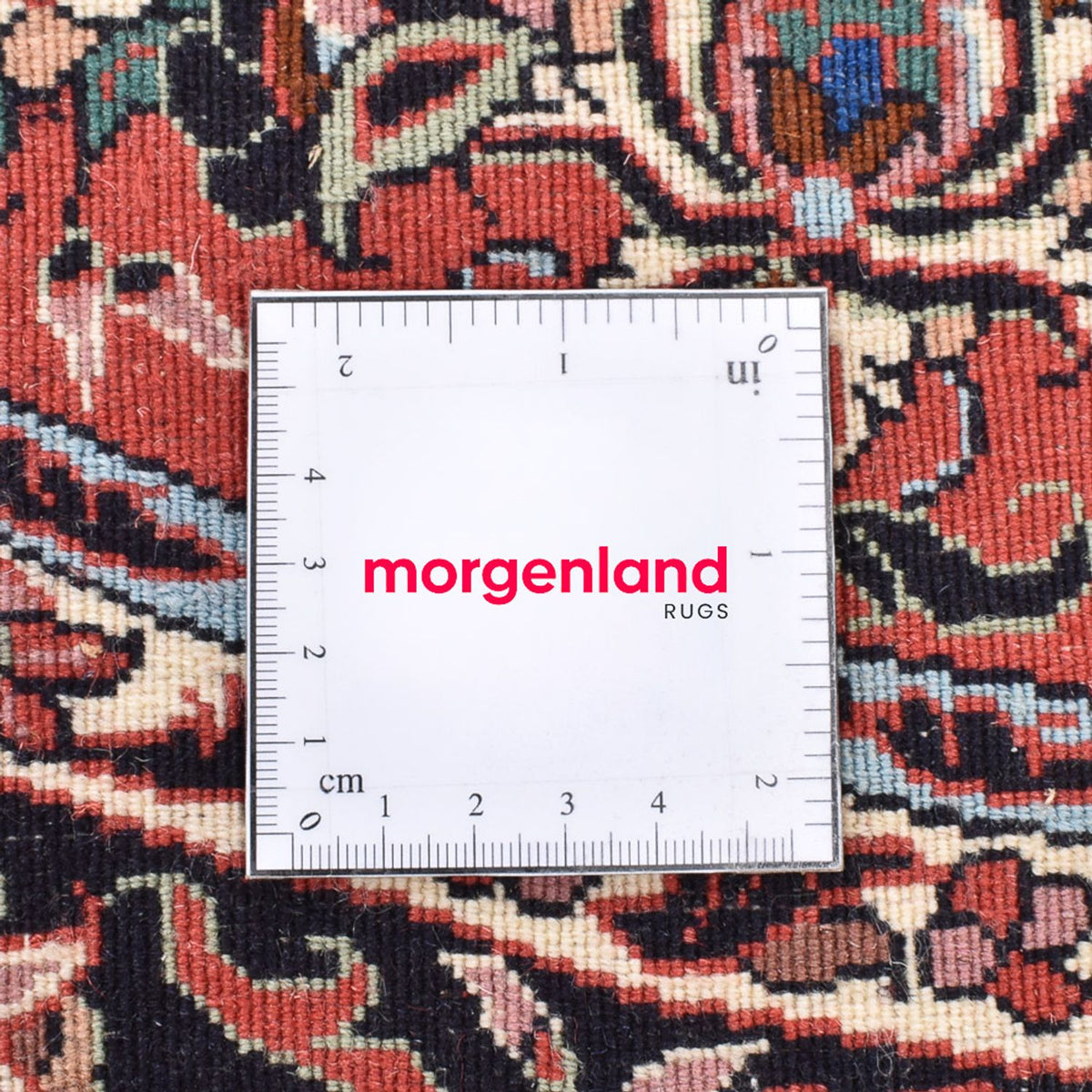 Dywan perski - Bijar okrągły  - 150 x 150 cm - beżowy