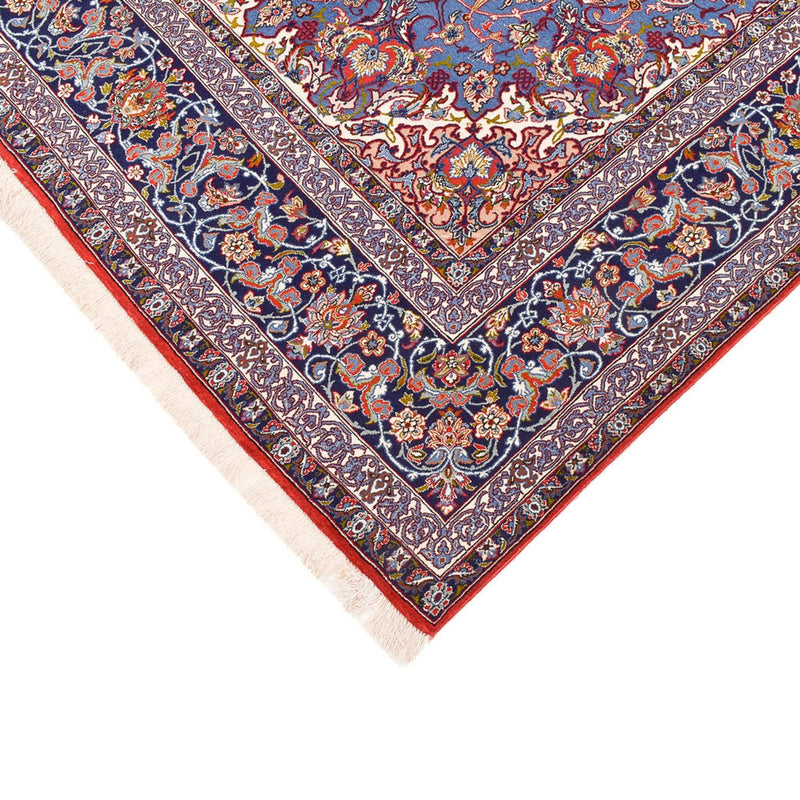 Dywan perski - Isfahan - Premium - 245 x 154 cm - niebieski