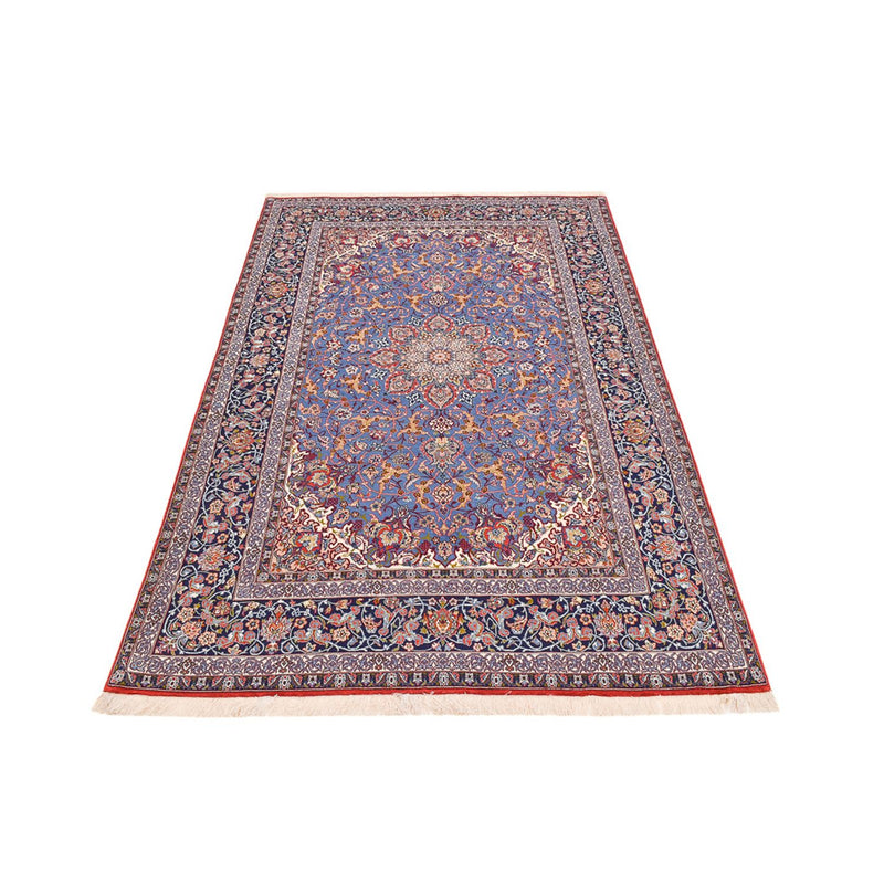 Dywan perski - Isfahan - Premium - 245 x 154 cm - niebieski