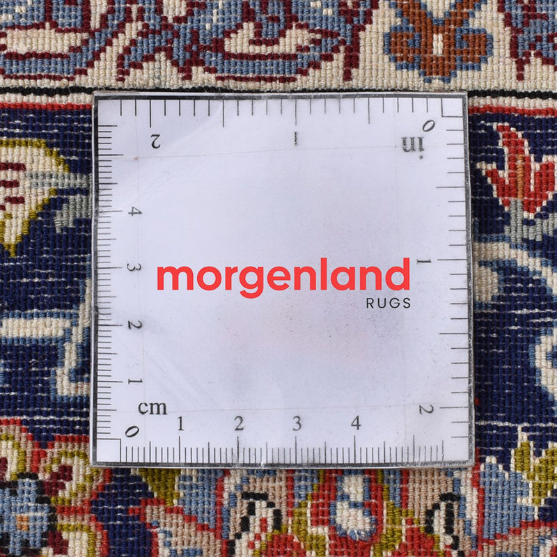 Dywan perski - Isfahan - Premium - 245 x 154 cm - niebieski